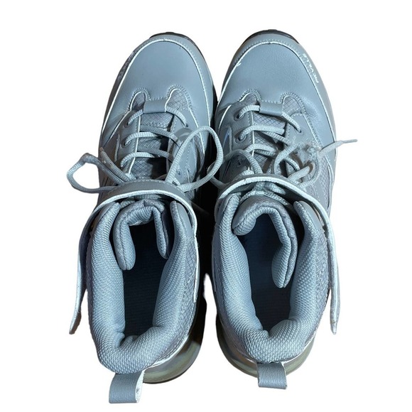 FitVille Men's High top ankle support sneaker. Gray. Size 10.5W - Picture 6 of 6